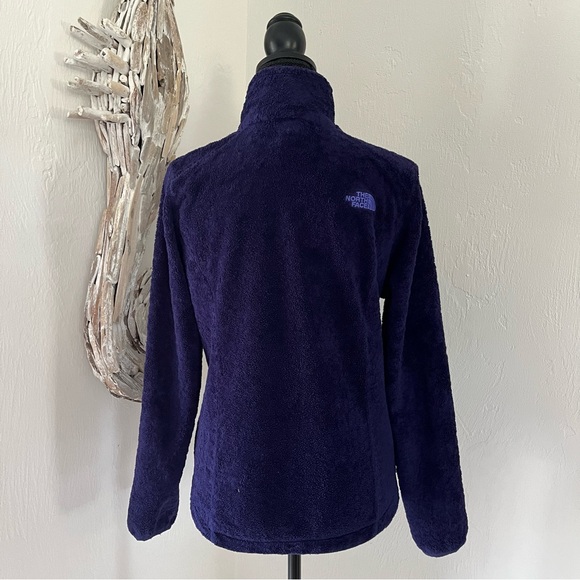 North Face Fleece Jacket S Purple Osito Soft Sherpa High Deep Pile - Picture 3 of 15